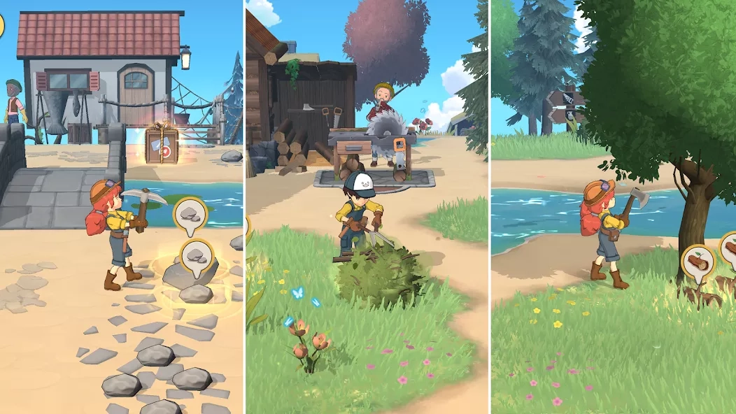 Скриншот Cozy Islands – craft &amp; build