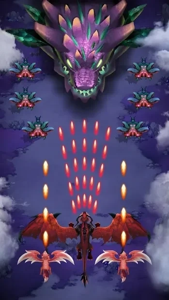 Скриншот Dragon shooter - Dragon war - Arcade shooting game