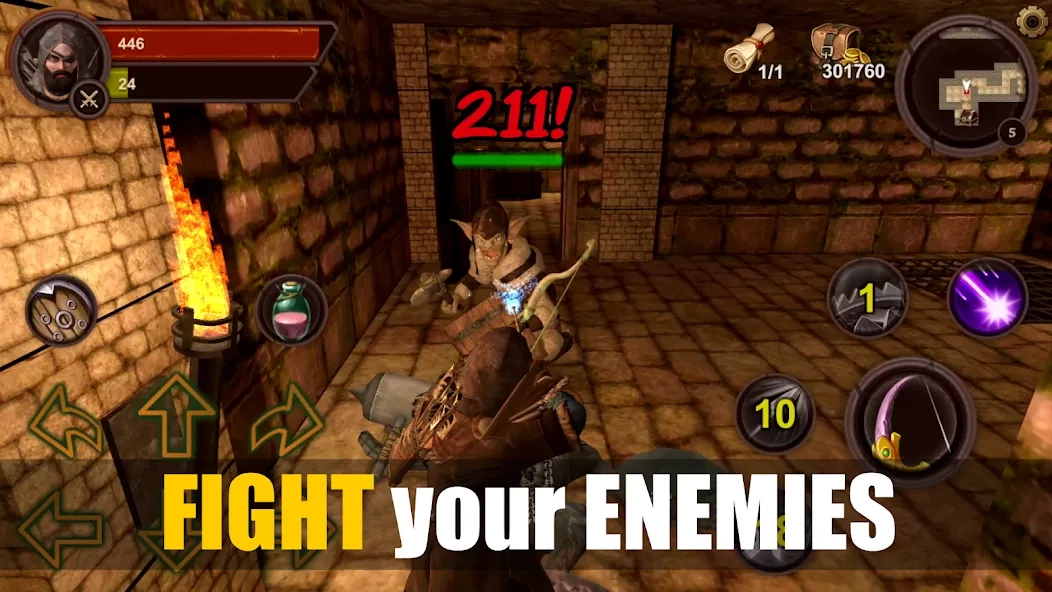 Скриншот Dungeon Ward: Offline Games
