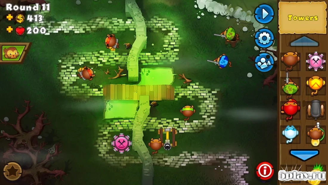 Скриншот Bloons TD 5