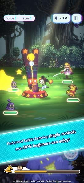 Скриншот Disney Pixel RPG