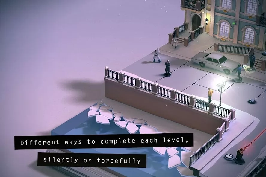 Скриншот Hitman GO