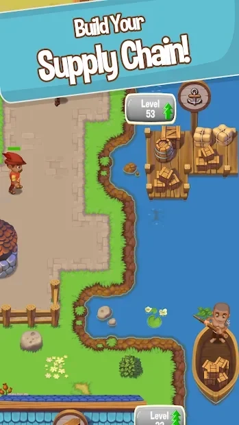 Скриншот Idle Settlers: Medieval Trading Tycoon