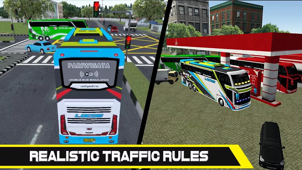 Скриншот Mobile Bus Simulator