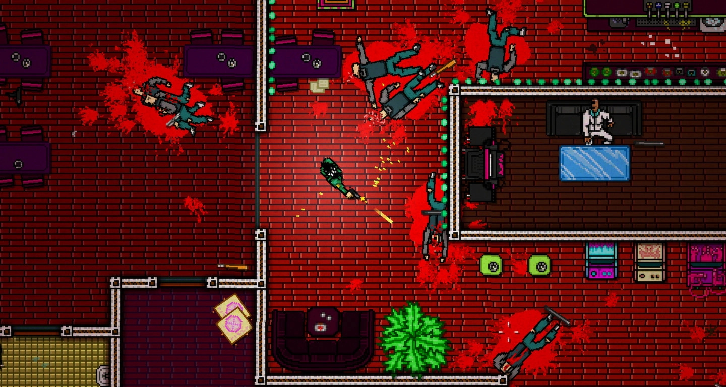 Скриншот Hotline Miami 2