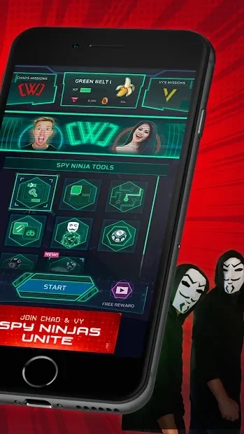 Скриншот Spy Ninja Network - Chad & Vy