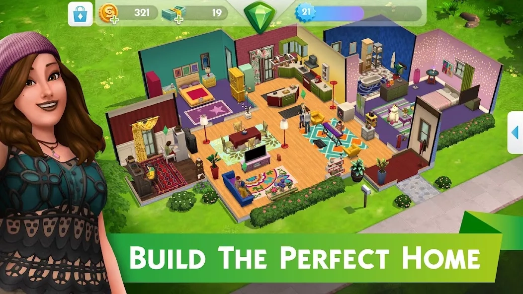Скриншот The Sims Mobile