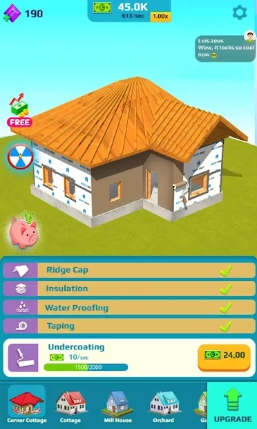 Скриншот Idle Home Makeover