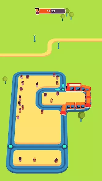 Скриншот Train Taxi