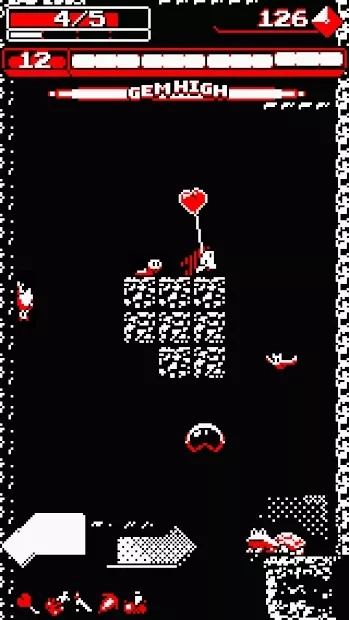 Скриншот Downwell