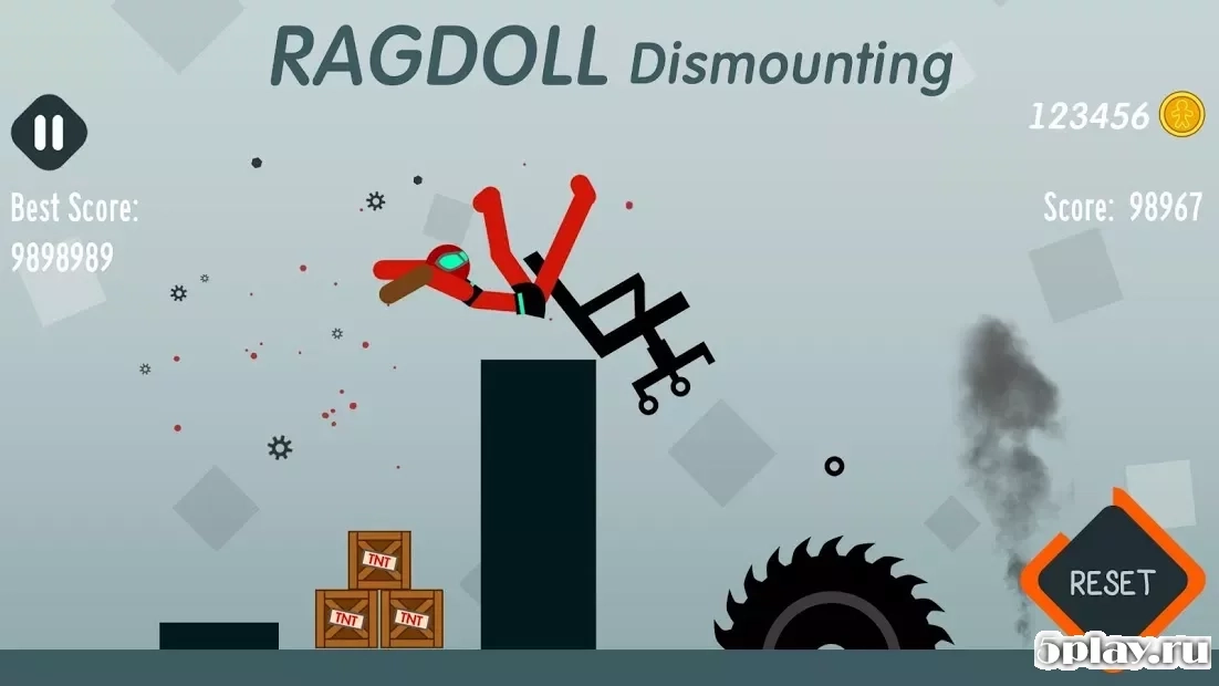 Скриншот Ragdoll Dismounting