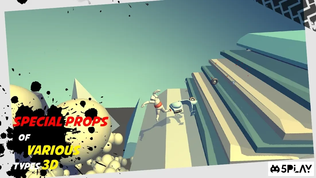 Скриншот Stickman Turbo Dismounting 3D