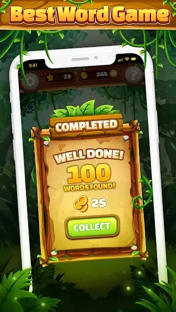 Скриншот Word Jungle - FREE Word Games Puzzle