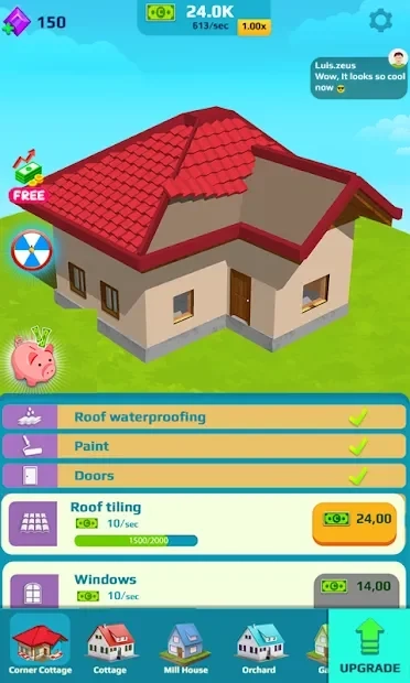 Скриншот Idle Home Makeover