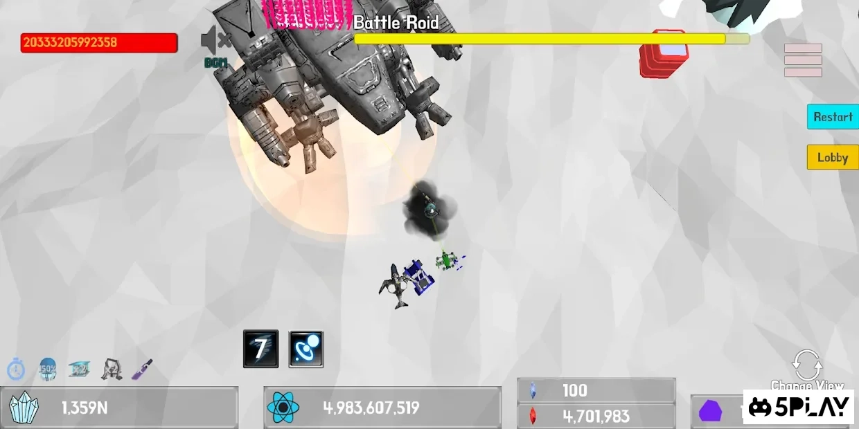 Скриншот Mini Space Marine(Semi Idle RPG)