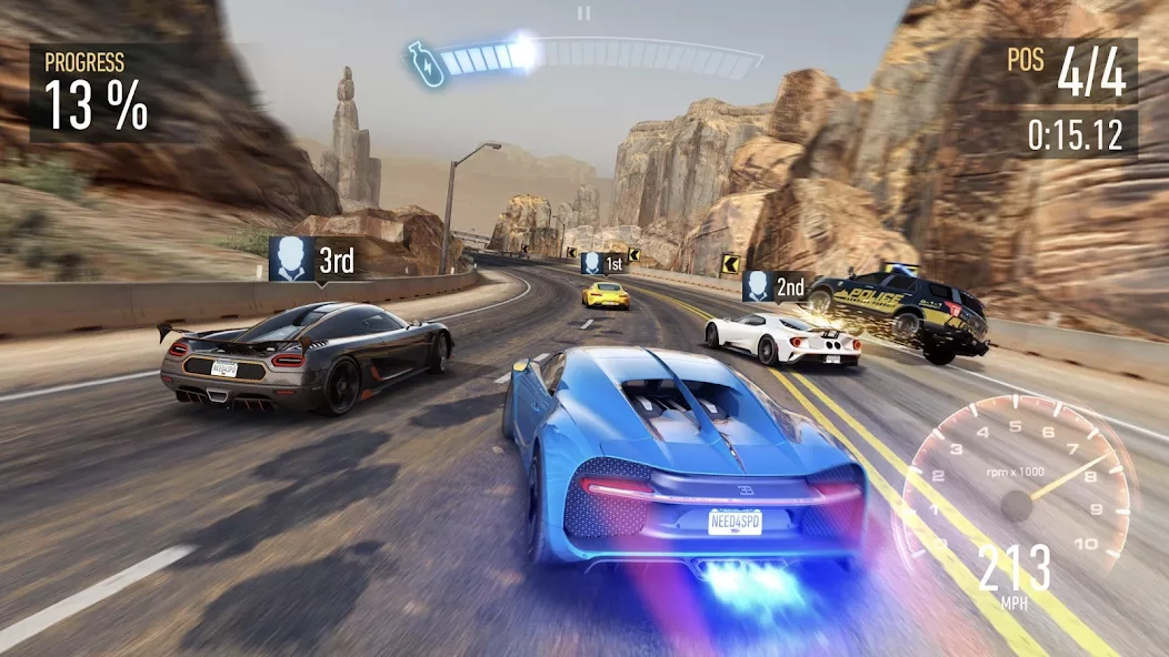 Скриншот Need for Speed No Limits