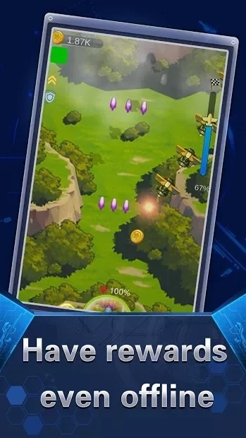 Скриншот Airplane Defense: Idle Games