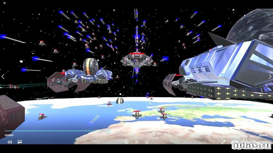 Скриншот Space Bots 3D v1.0:Alien Shooter Game(FullVersion)