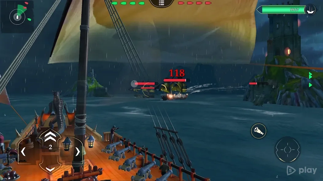 Скриншот Dragon Sails: Battleship War