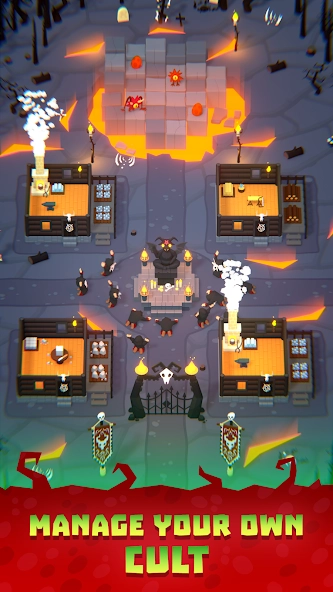 Скриншот Idle Cult Empire – Evil Tycoon