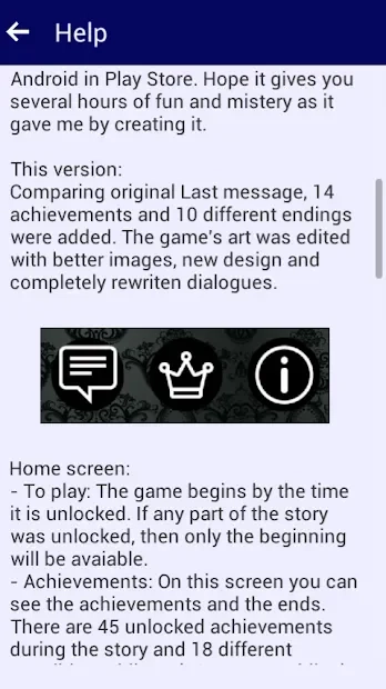 Скриншот Last Message Plus