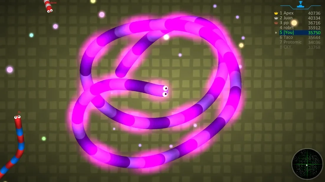 Скриншот Snake.is - io Игры со змеями