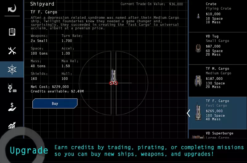Скриншот Space RPG 3
