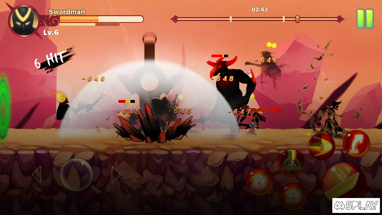 Скриншот Stickman Ninja: Legends Warrior-Ролевая игра теней