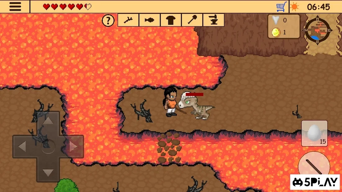 Скриншот Survival RPG 3: Странник Времен приключенческая 2d