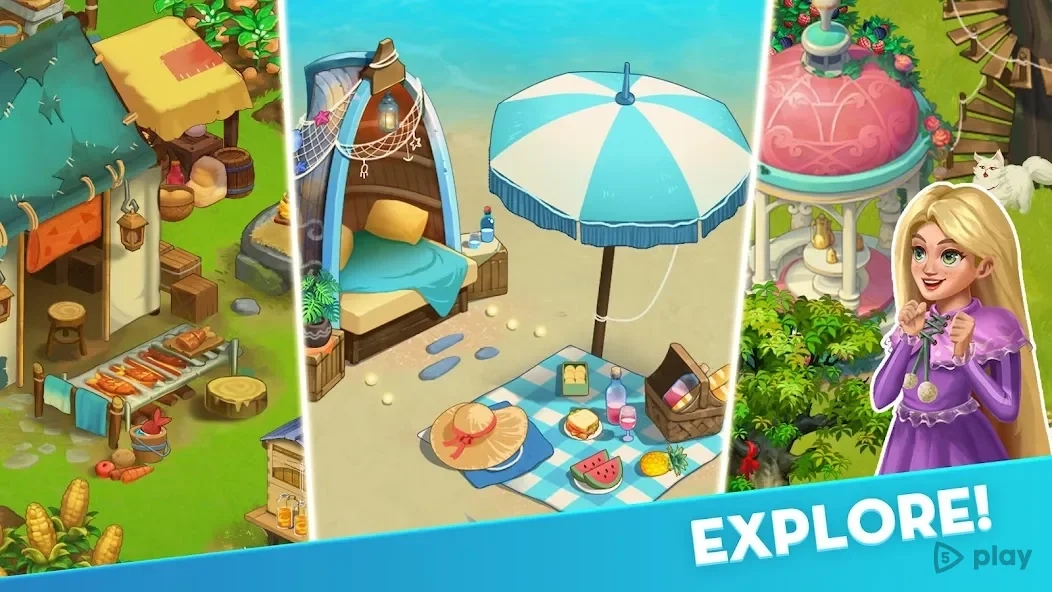 Скриншот Frozen Farm: Island Adventure