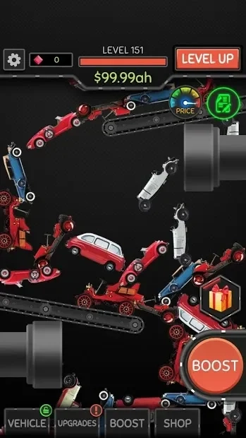 Скриншот Idle Car Crusher