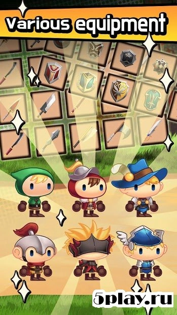 Скриншот Sudden Warrior Plus (Tap RPG)