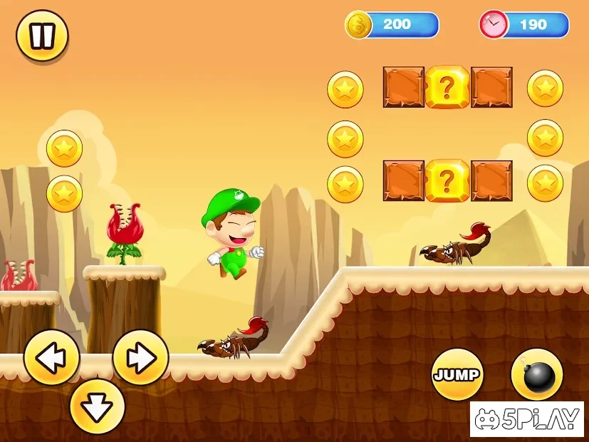 Скриншот Super Adventure Mari Run - Free endless game