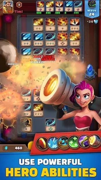Скриншот Случайных оборона(Random Card Defense)