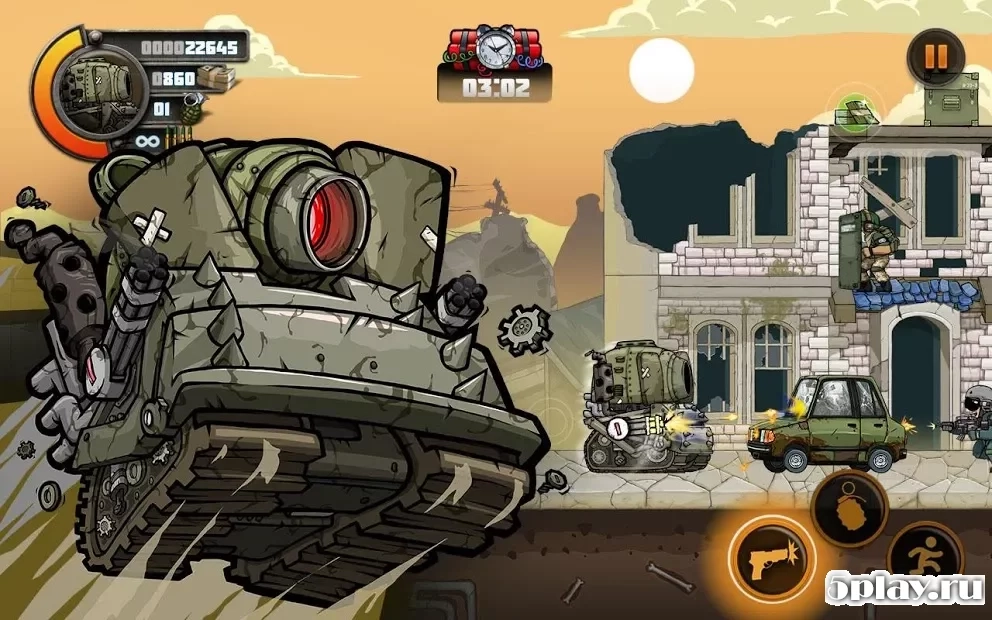 Скриншот Metal Soldiers 2