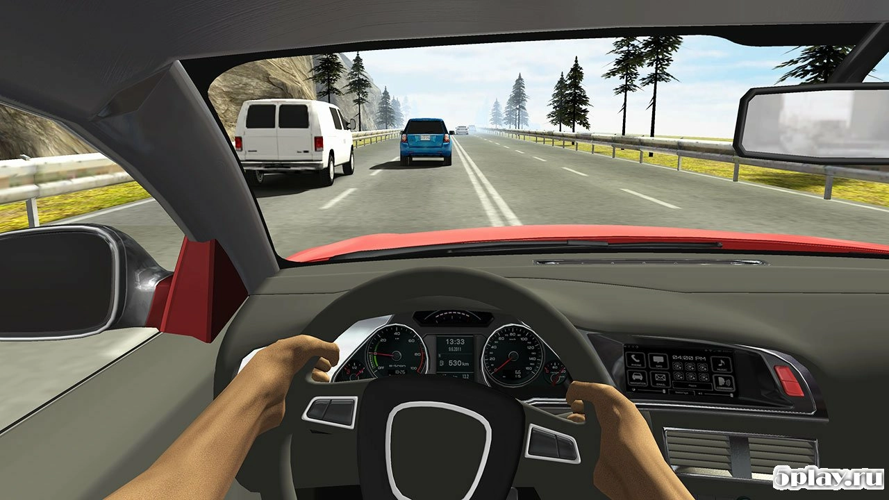 Скриншот Racing in Car