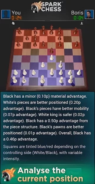 Скриншот SparkChess Pro