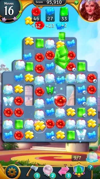 Скриншот The Wizard of Oz Magic Match 3