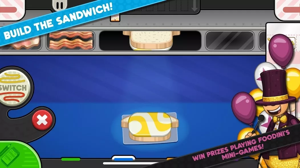 Скриншот Papa’s Cheeseria To Go!
