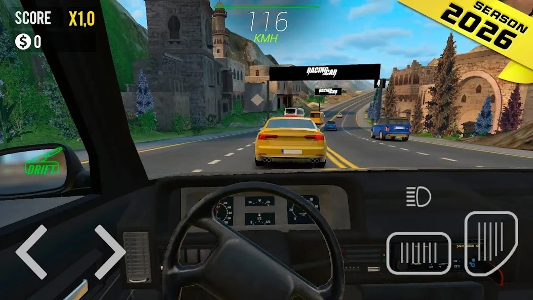 Скриншот Racing in Car 2021