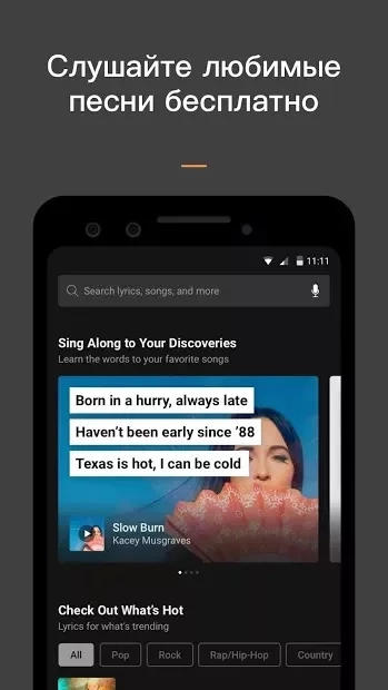 Скриншот SoundHound