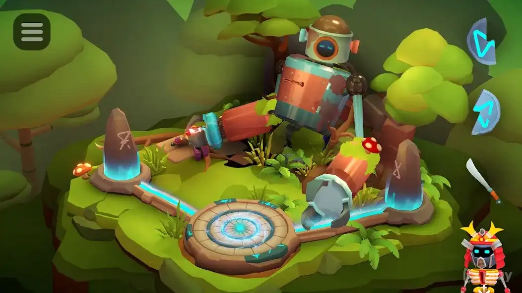 Скриншот Tiny Robots: Portal Escape