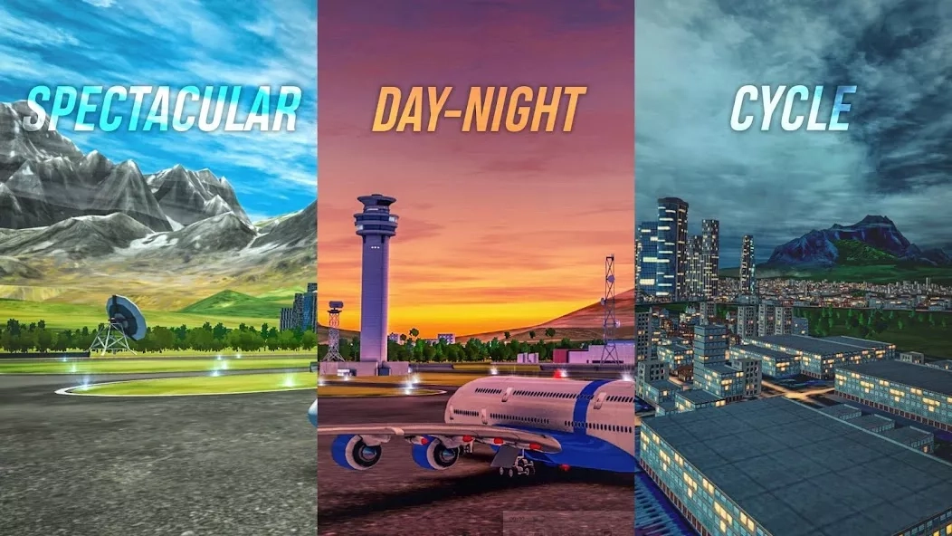 Скриншот Airplane Flight Simulator