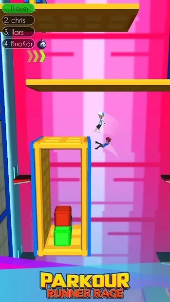 Скриншот Fun Run Parkour Race 3D