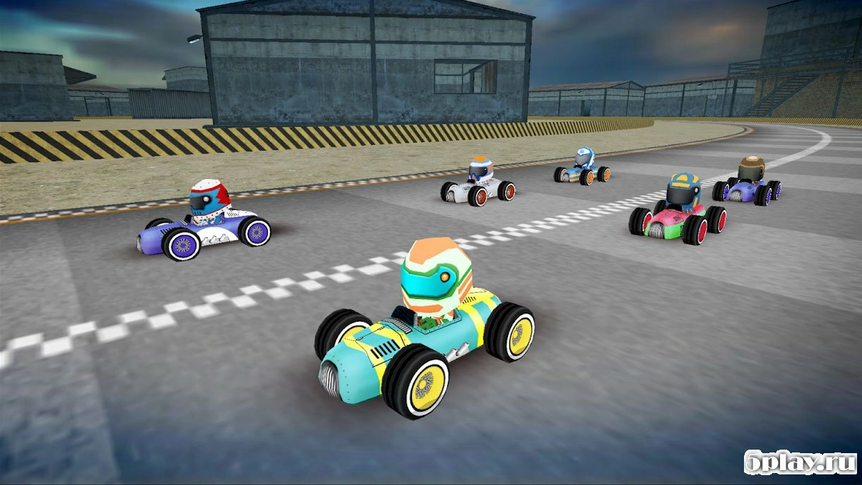 Скриншот Rush Kart Racing 3D