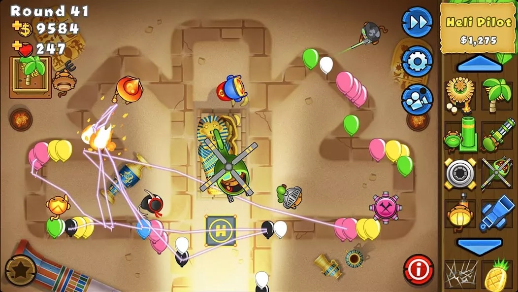 Скриншот Bloons TD 5