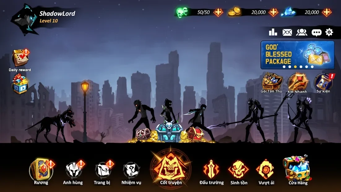 Скриншот Shadow Lord: Solo Leveling