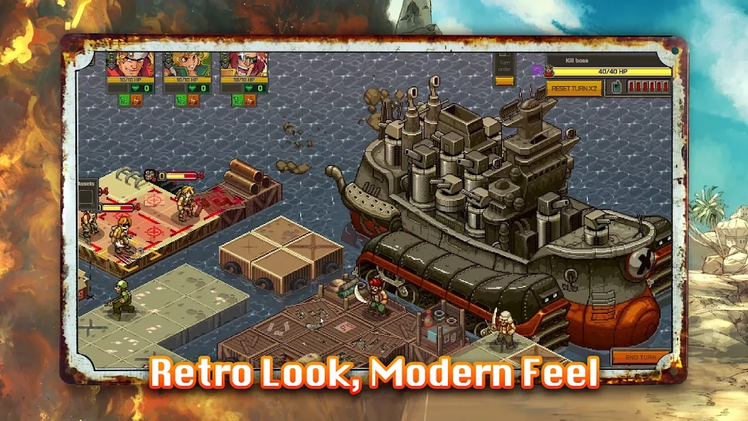 Скриншот Crunchyroll: Metal Slug Tactics