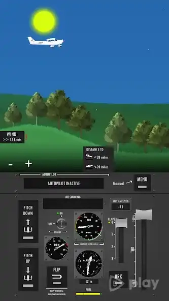 Скриншот Flight Simulator 2d - realistic sandbox simulation