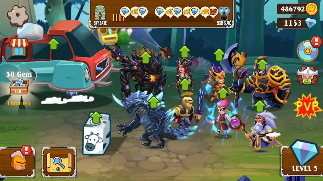 Скриншот Chaotic War 3: Legendary army